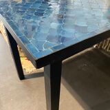 Table zellige écailles de poisson 4 personnes