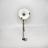 Large Greek Industrial Army Wall Street Light 2 1950s