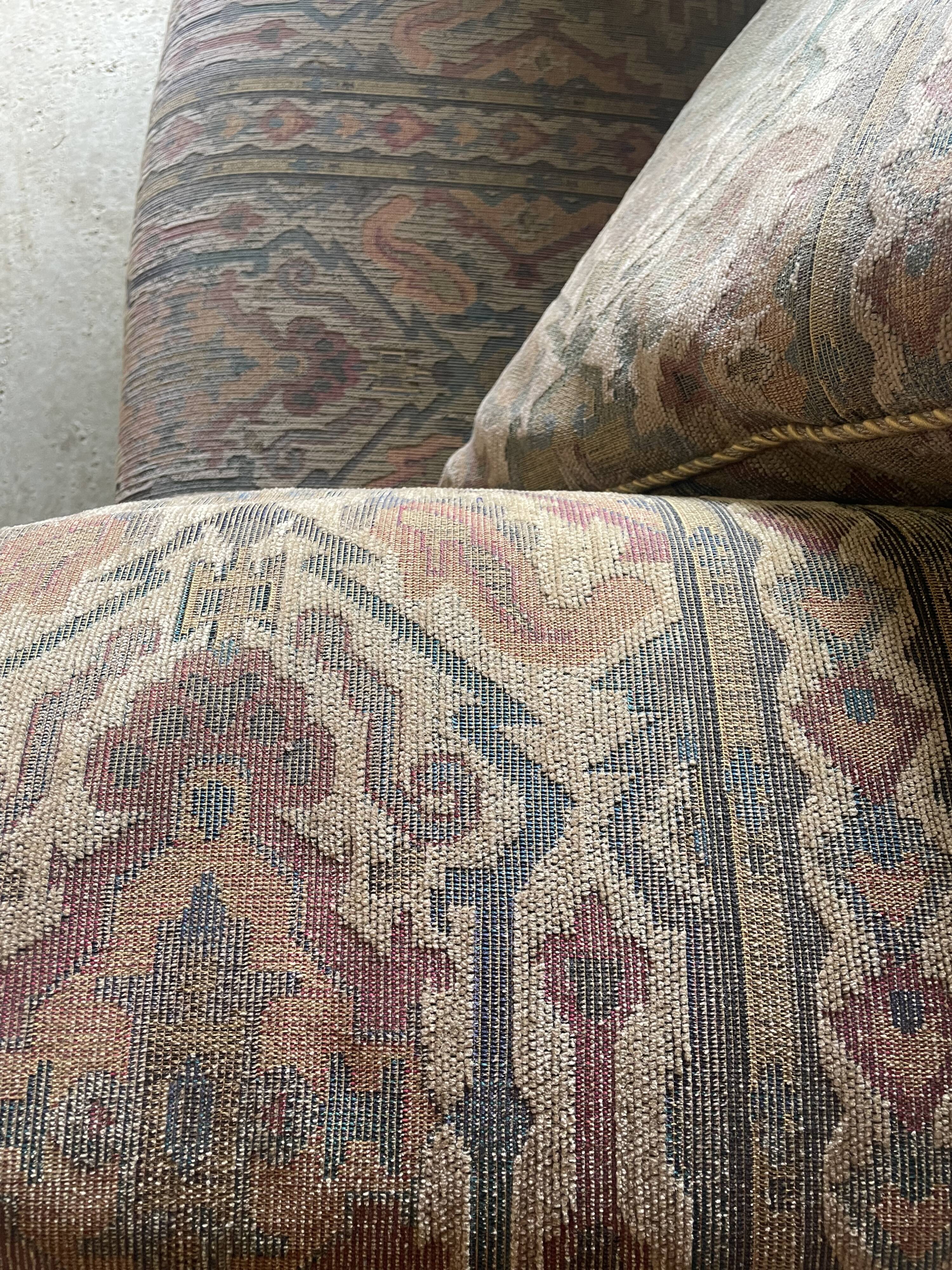 2-seater upholstered sofa