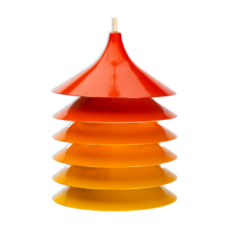 Orange Duett Lamp by Bent Gantzel Boysen for ikea