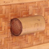 Vintage faux bamboo dressing table 'natural beauty' 1980s France