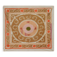 Vintage Turkish hand-knotted rug 126x138 cm
