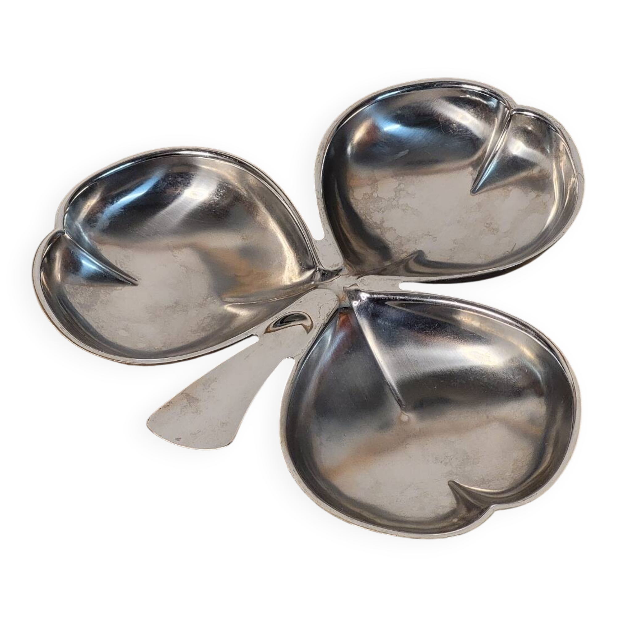 Clover stainless steel tray