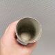 Danish Palshus small ceramic vase, Beige Gray Glaze, 1960s