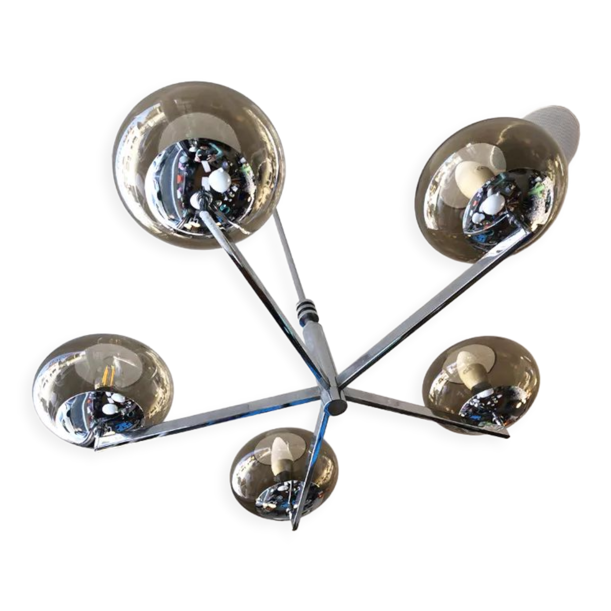 Italian chandelier from Sciolari, Milan 1970