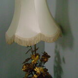 73cm gold metal lampshade with fabrics