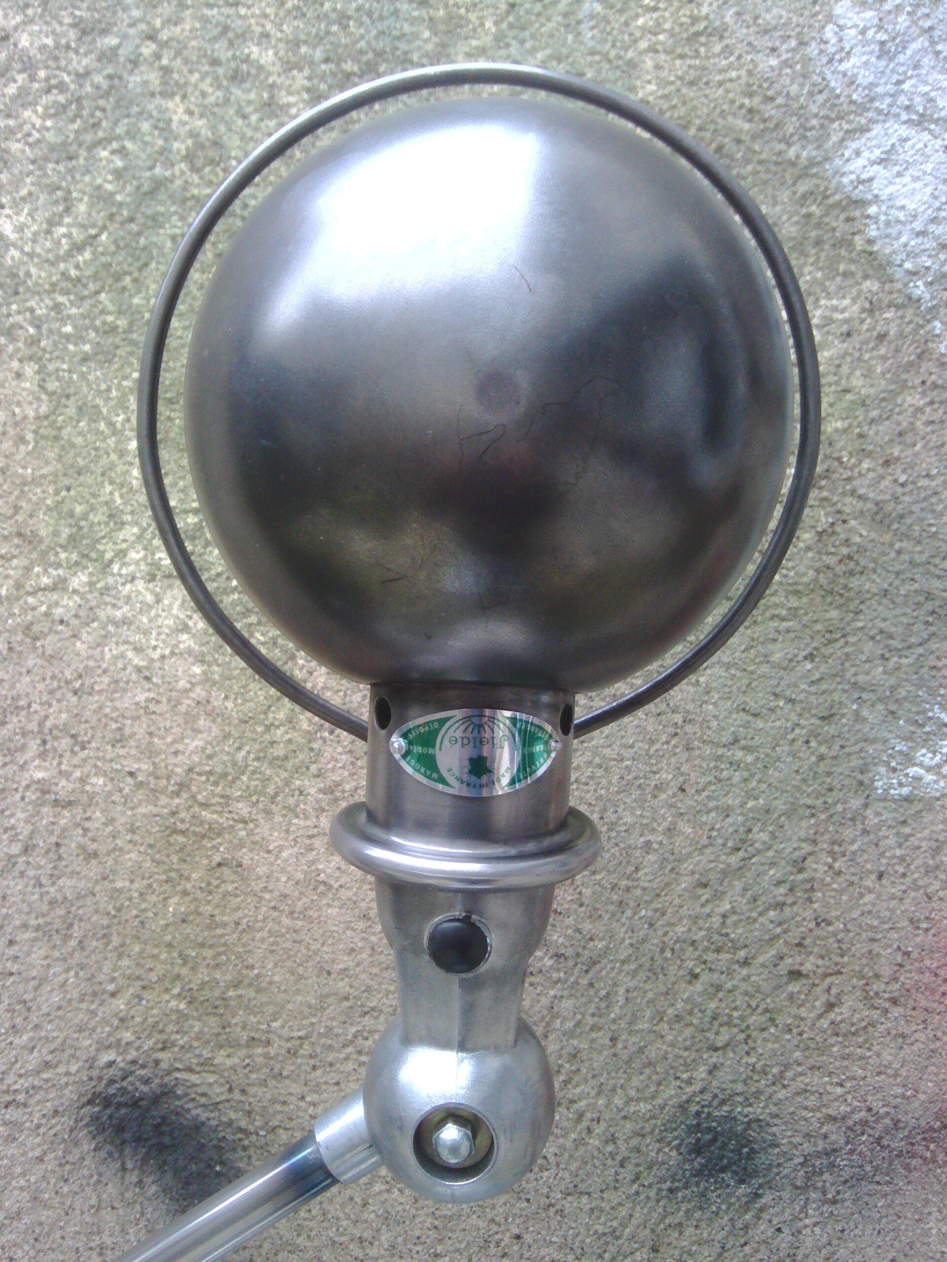 Jielde graphite lamp 2 arms 40 cm