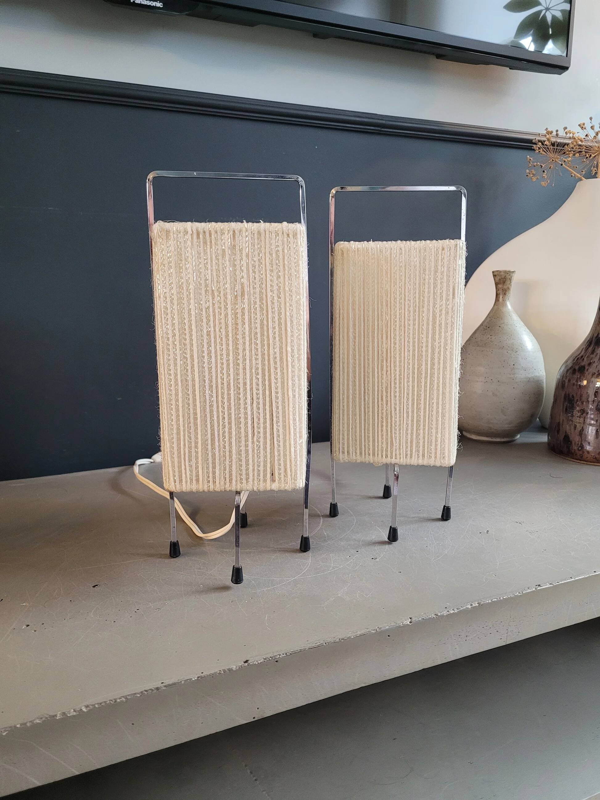 Pair of vintage lamps - Ref 839