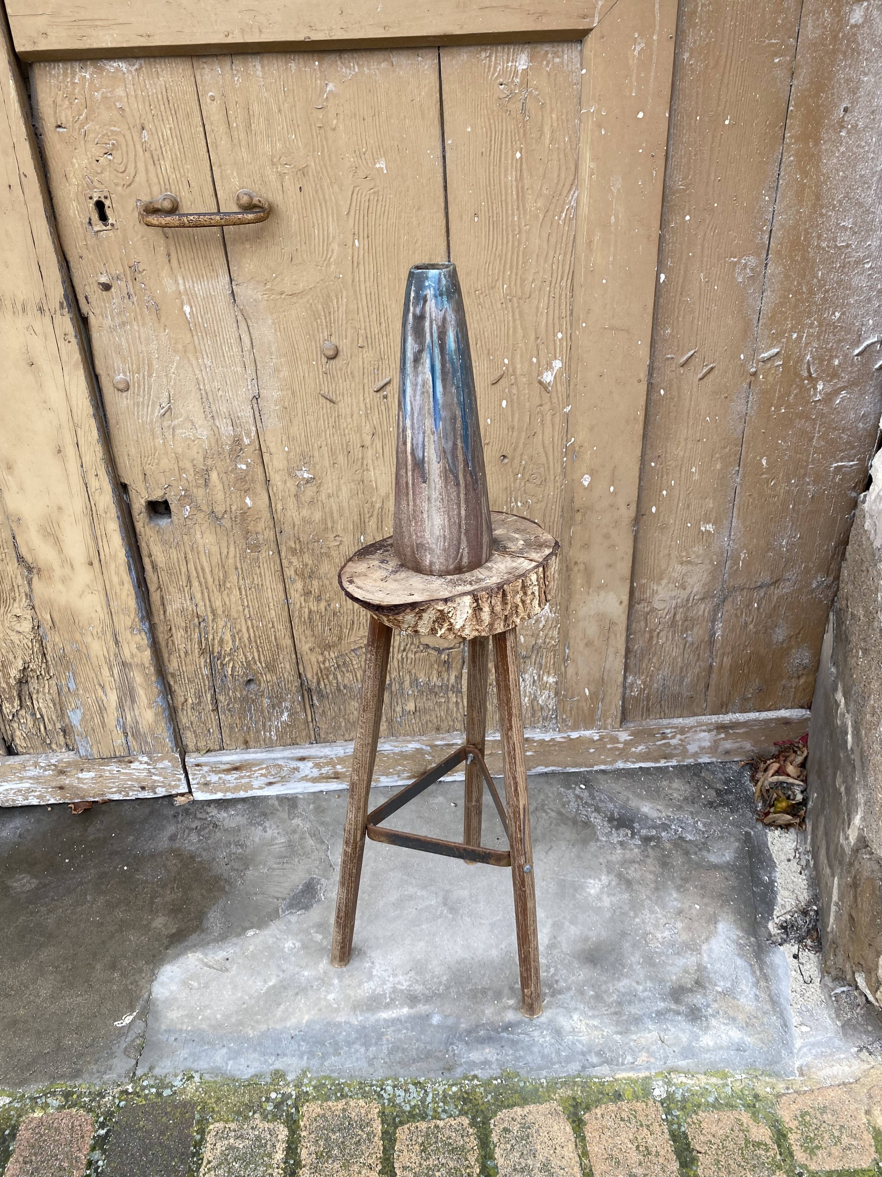 Gilbert Méténier ceramic vase