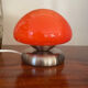 80s tactile mushroom lamp