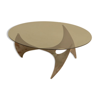 Circular coffee table "Propeller" by Knut Hesterberg 60's