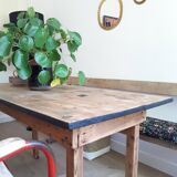 Wooden workshop table