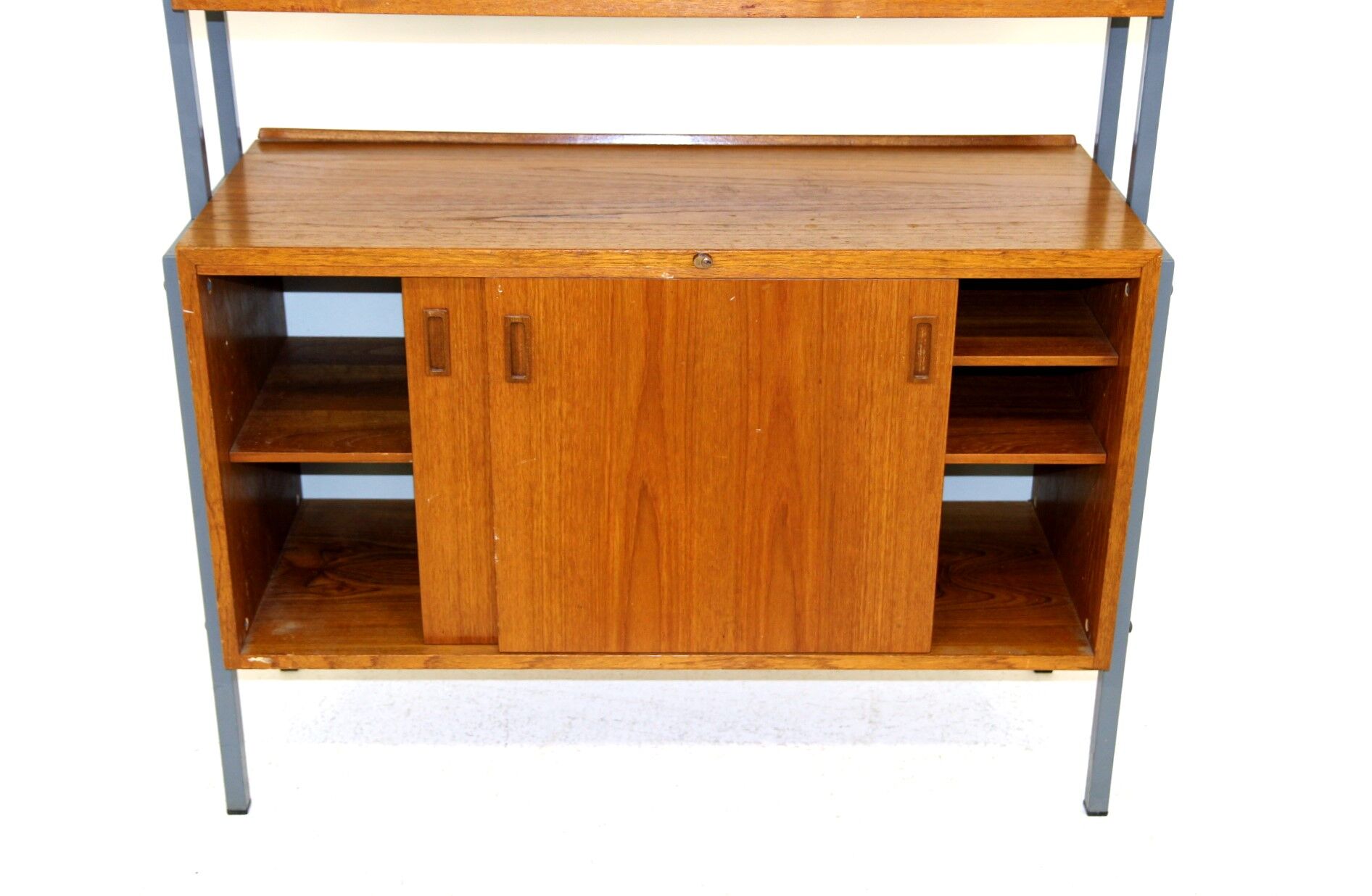 Chest of drawers in teak and metal, Sweden, 1960