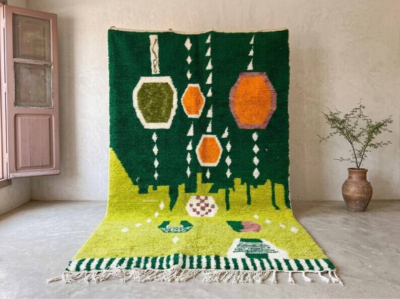 Handmade Moroccan rug 250cm x 150cm