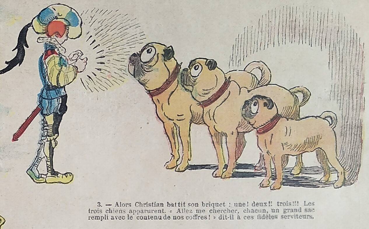 Poster “the enchanted lighter” 1905
