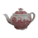 English porcelain teapot adams english scenic