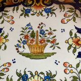 Old plate in Old Rouen edge reassembled
