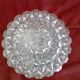 Glass ceiling lamp, vintage