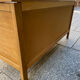wooden and rattan chest