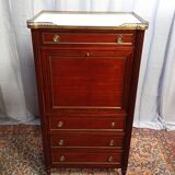 Maurice HIRSH for Maison Jansen Louis XVI style mahogany secretary
