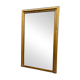 Antique gilded fireplace mirror