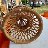 Vintage Rattan Stool "1915"