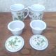 Tasses en porcelaine