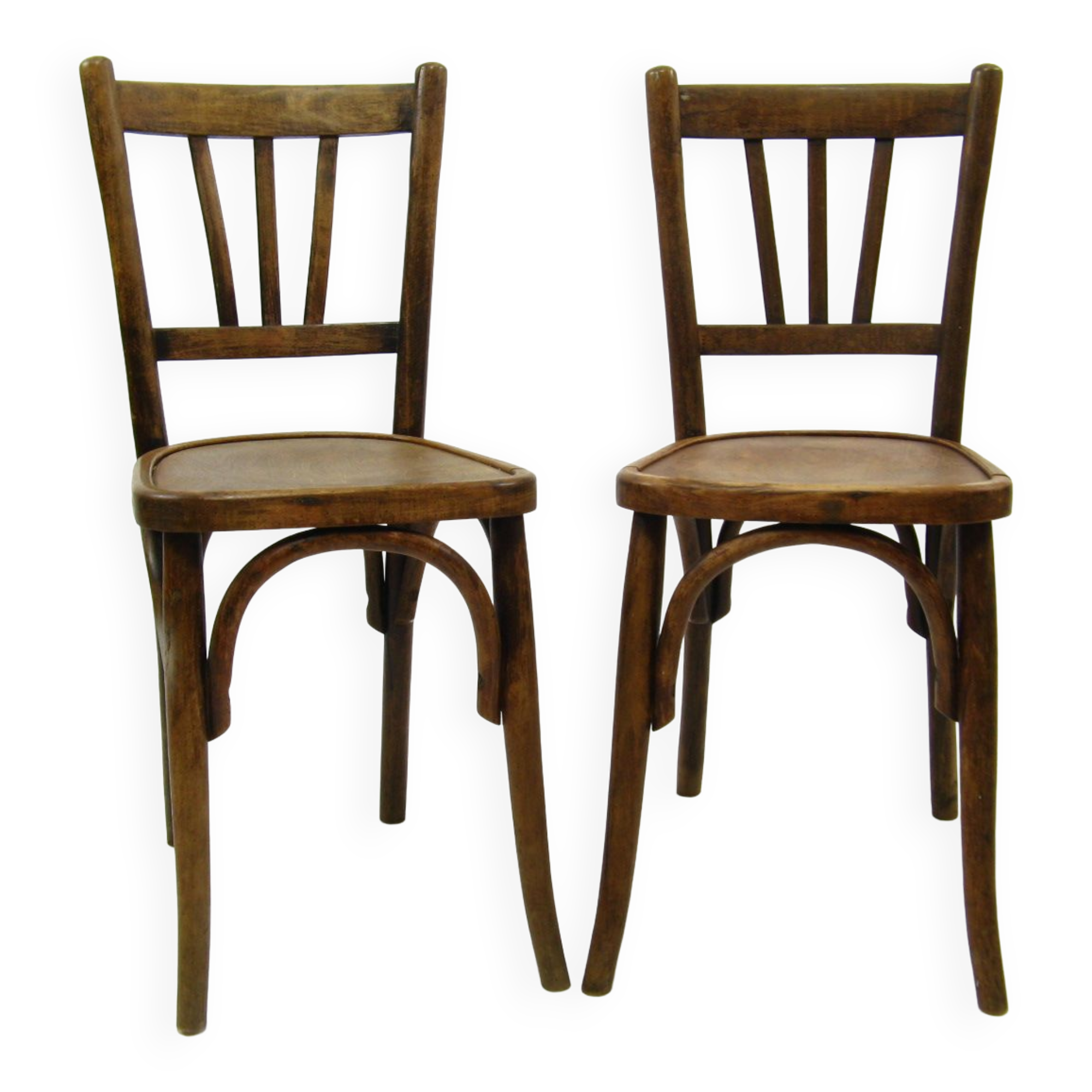 Pair of bistro chairs