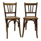Pair of bistro chairs