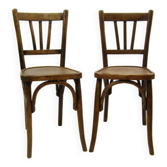Paire de chaises bistrot