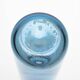 Cylindrical vase in light blue glass by Claude Morin, circa 1975