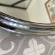 plateau miroir contour argent Art Déco