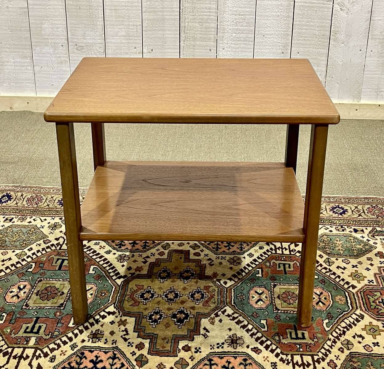 GPlan teak pedestal table from the 70s
