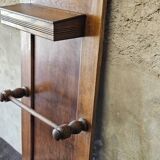 Coat rack, 1930s cloakroom