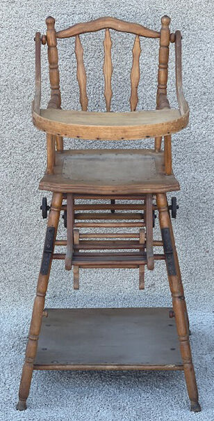Antique baby chair