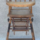 Antique baby chair