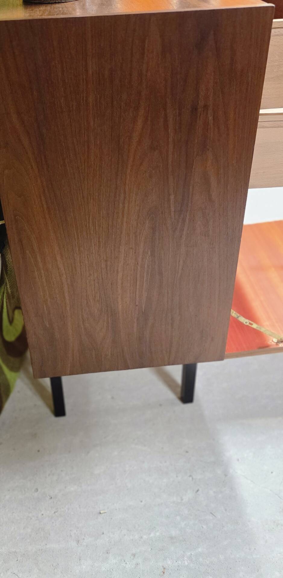 Vintage teak library enfilade 1970