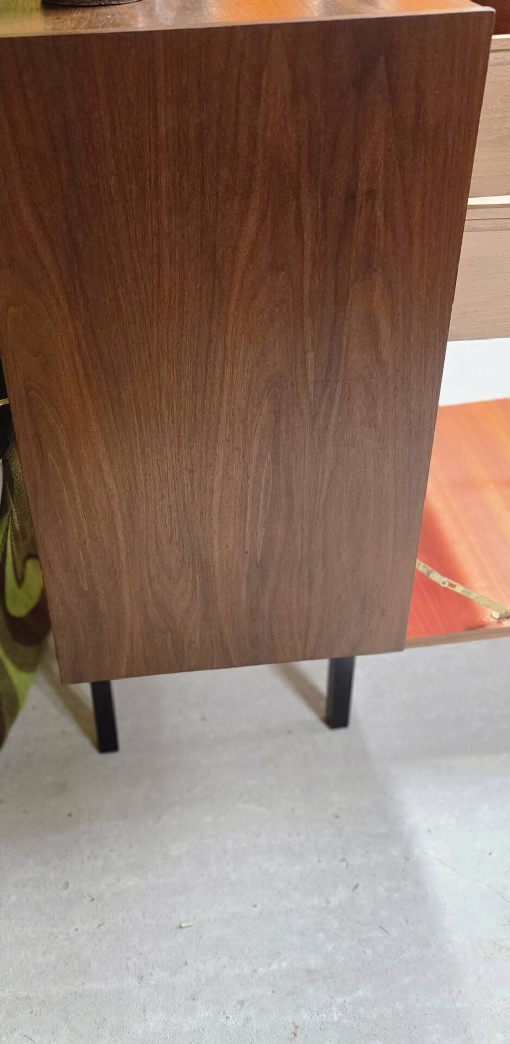 Vintage teak library enfilade 1970