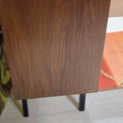 Vintage teak library enfilade 1970