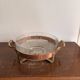 Vintage Mid Century Moulded Glass Vegetable Gratin Dish