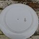 Large round dish 1900 Digoin - Sarreguemine Bird of the Islands