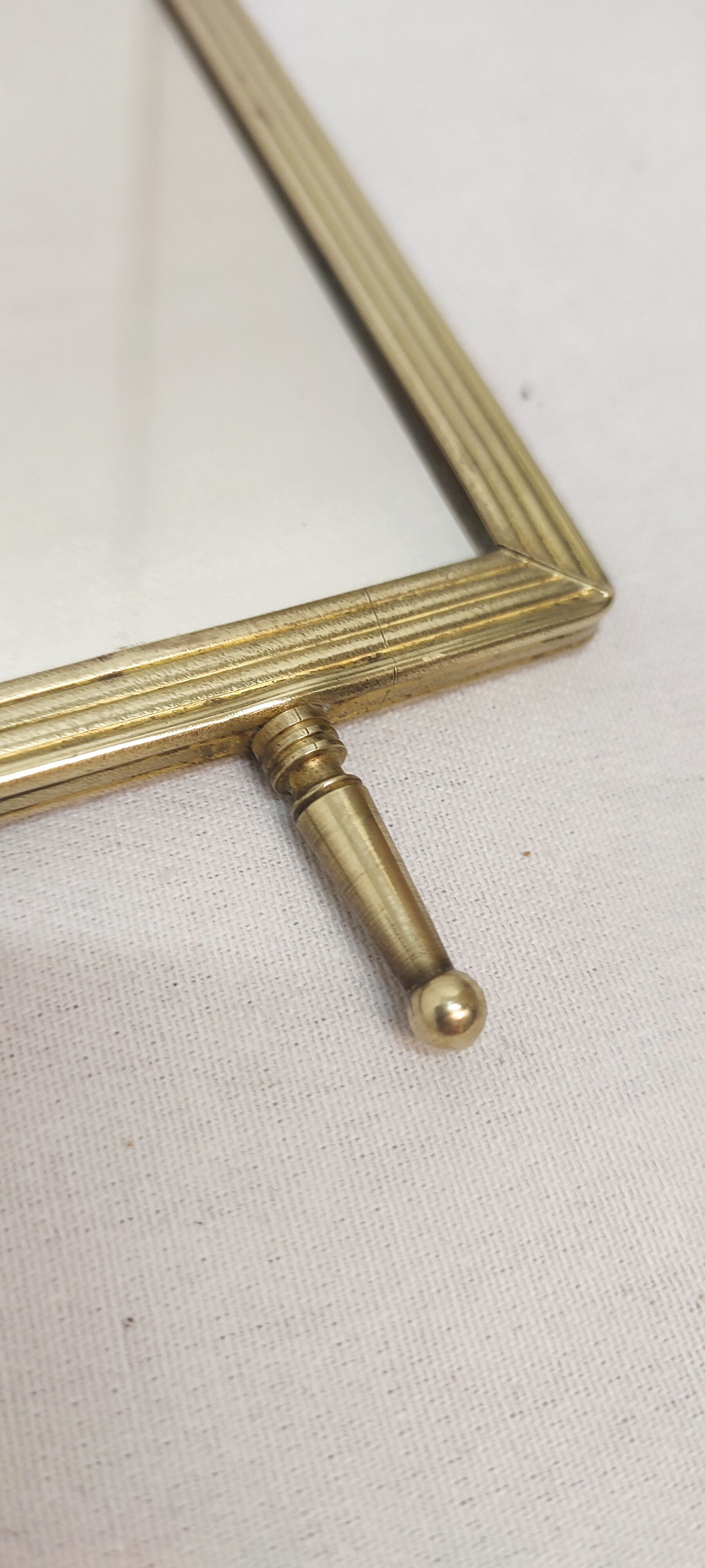 Folding mirror triptych. France 1920s 68x30cm