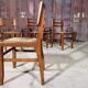 Lot de 4 chaises Pierre Cruege