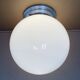 Grand plafonnier / opaline D25cm