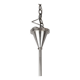 Iconic pendant lamp "Luzette" by Peter Behrens for Siemens, c. 1910s
