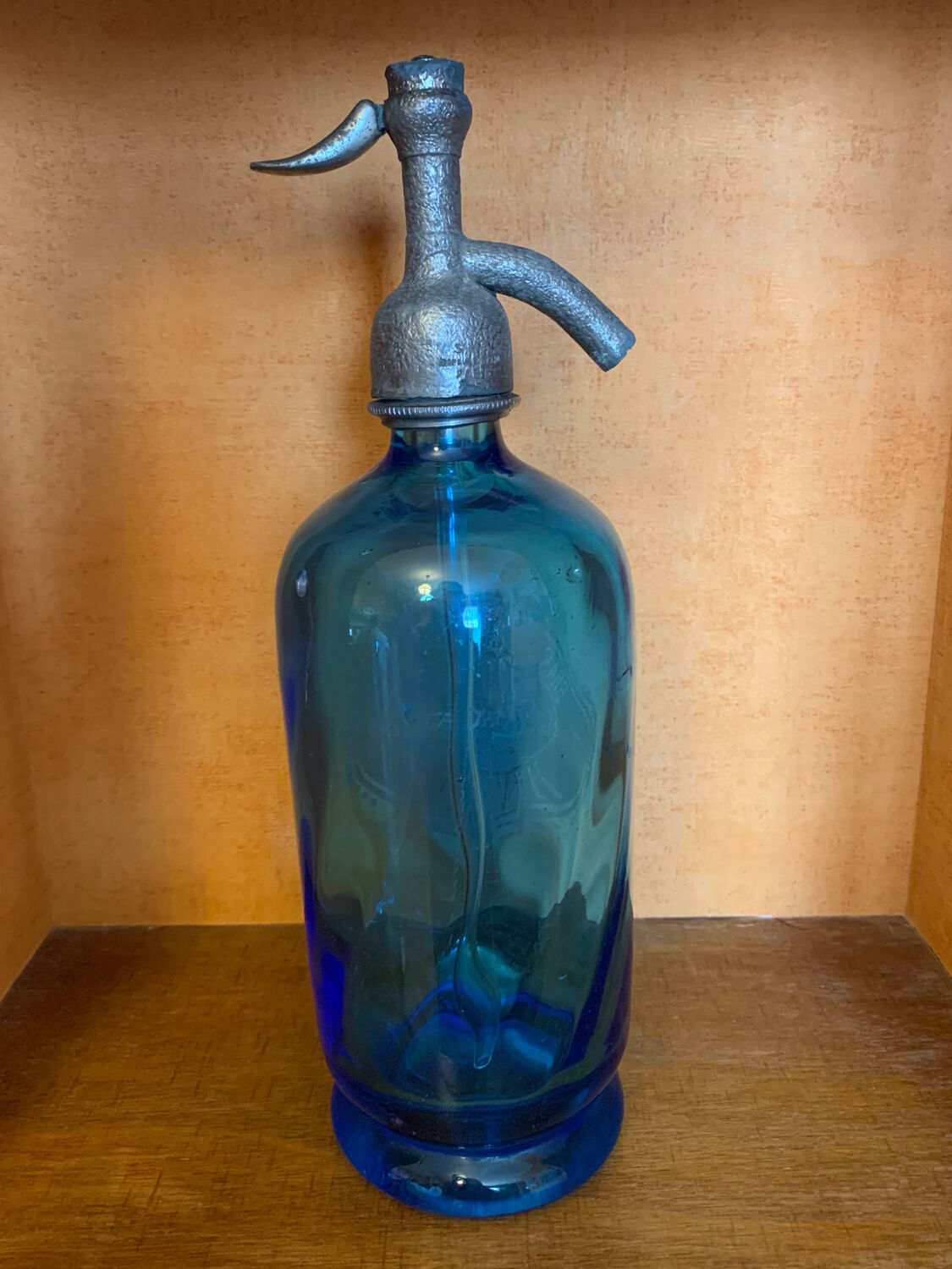 Bottle of sparkling water