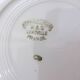 6 vintage K&G Luneville soup plates, Chantal model 221004
