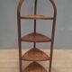 Mahogany plate holder