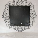 Wrought iron mirror