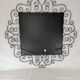 Wrought iron mirror